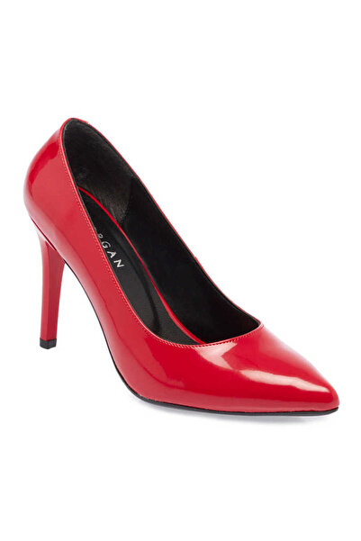 Tergan Kırmızı Vegan Kadın Stiletto - K24I1AY67394-Q8R