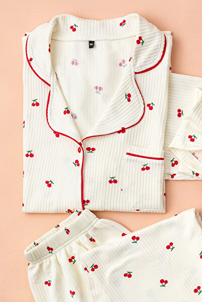 nisaNCa Σετ πιτζάμες με μακρυμάνικο πουκάμισο με γιακά για γυναίκες Pinterest - Γυναικείες πιτζάμες- Μεγάλη γκάμα μεγεθών