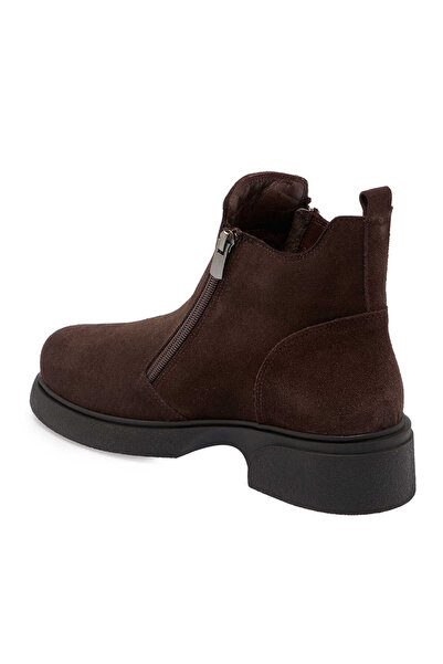 Tergan Kahve Hakiki Süet Deri Kadın Casual Bot - K24K1BT67560-B85