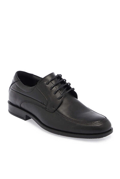 Tergan Siyah Hakiki Deri Erkek Klasik Ayakkabı - E24S1AY56984-A23