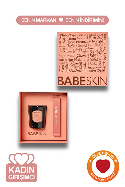 Babeskin Lip Balm I Tint I Set PR Kutu I Vanilla I Kokulu Mum I Nemlendirici ...