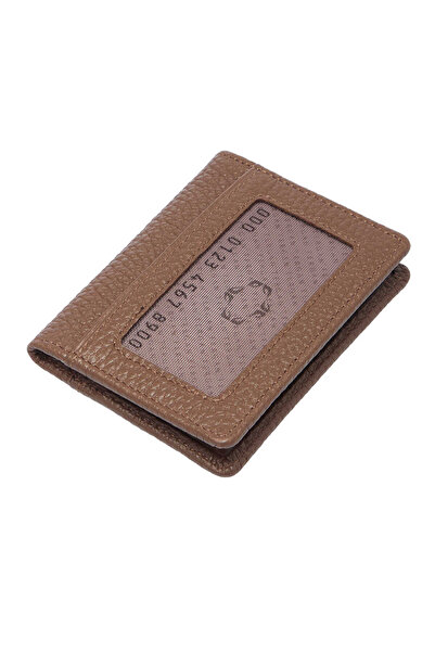 Tergan Кава Справжня шкіра Unisex Кредитна картка - S1KK00001666-S8G