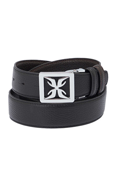 Tergan Siyah Hakiki Deri Erkek Kemer - S1EK00000333-R6M