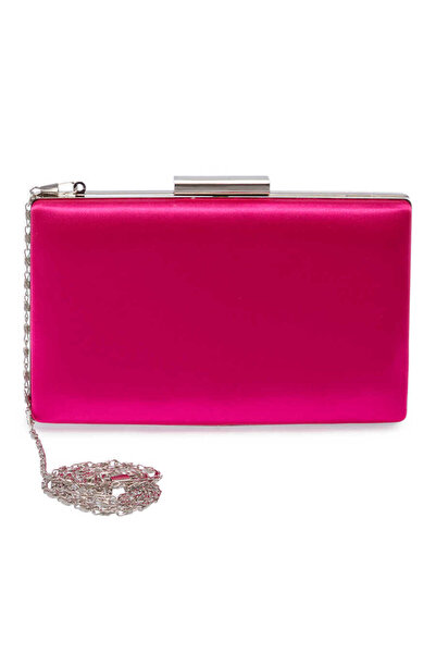 Tergan Pembe Tekstil Kadın Abiye Çanta - S24Y1AB79546-T4W