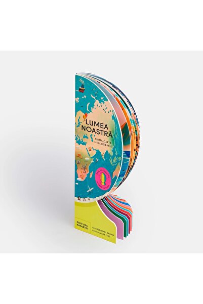 Editura Katartis Encyclopedias, Set of 2 globe books, Our Planet