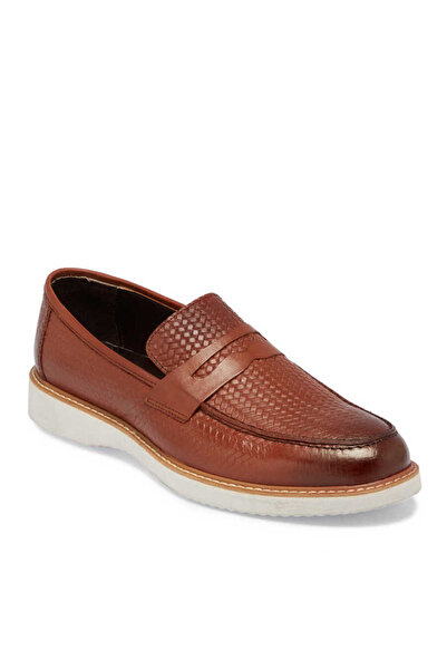 Tergan Taba Hakiki Deri Erkek Loafer - E24I1AY56789-A37