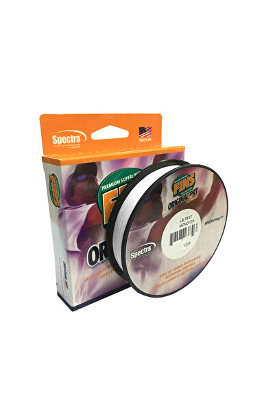 FINS خيط حياكة أصلي من نوع PRT بطول 137 متر. 0.25 مم 20 رطل. أبيض