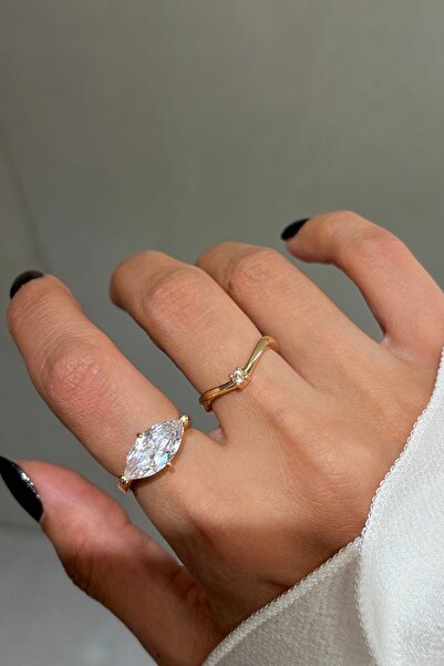 Lavian Accessories 2’li Markiz Yüzük Seti (Ayarlanabilir)