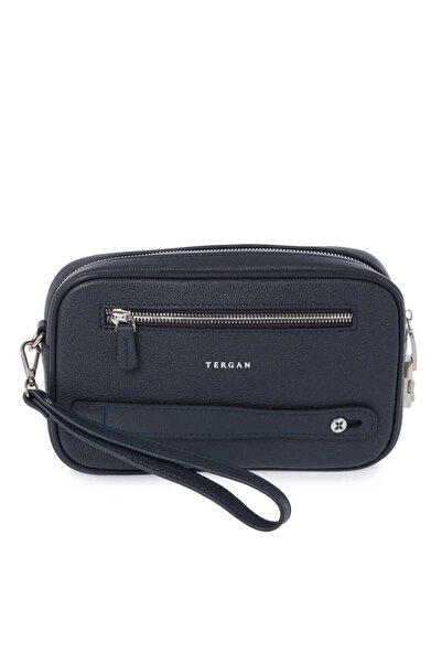 Tergan Чорна шкіряна чоловіча портфельна сумка - S1PC00021499-U6H
