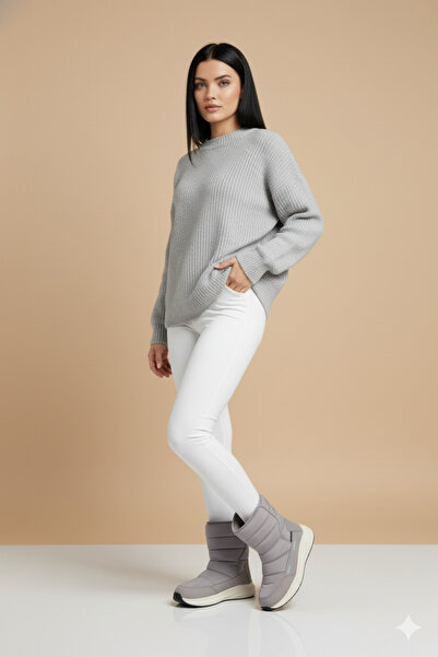 U.S. Polo Assn. Vocal 3Pr Water Resistant Açık Gri Kadın Bot