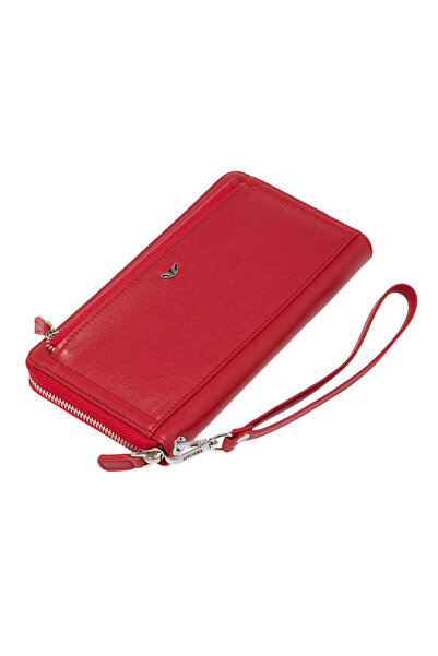 Tergan Kırmızı Hakiki Deri Erkek Portföy Çantası - S1PC00001667-A86