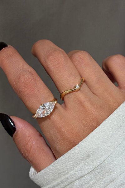 Lavian Accessories 2’li Markiz Yüzük Seti (Ayarlanabilir)