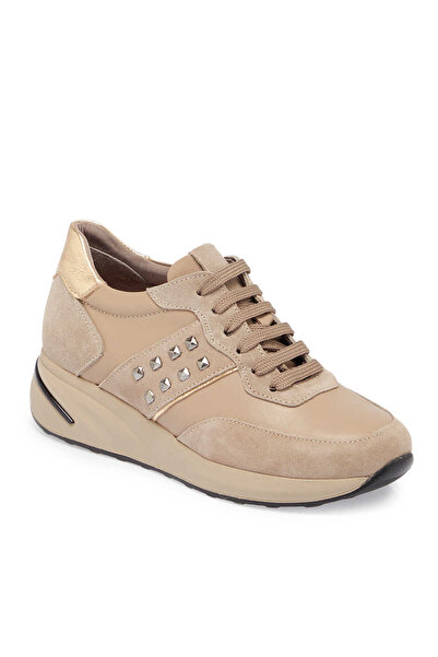 Tergan Vizon Hakiki Deri Kadın Sneaker - K24S1AY67721-A44