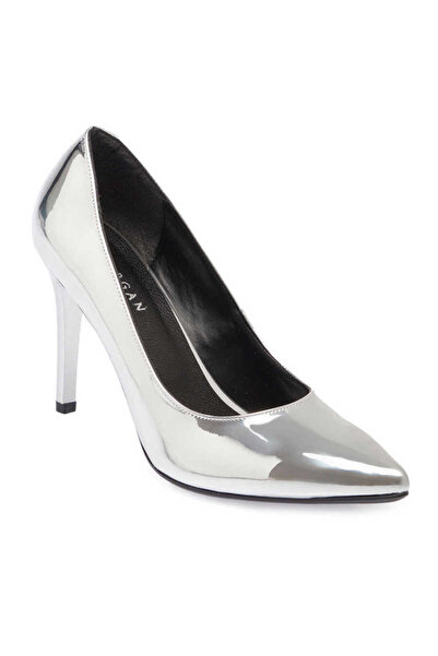 Tergan Platin Vegan Kadın Stiletto - K24I1AY67394-O53