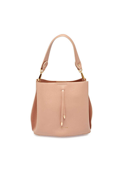 Tergan Pudra Hakiki Deri Kadın Omuz Çantası - S24K1BC80285-Z96