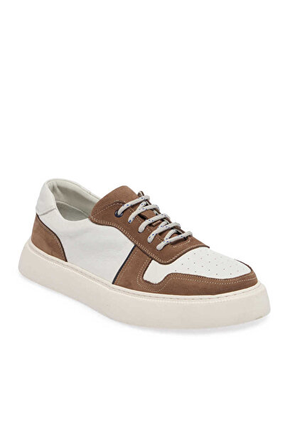 Tergan Vizon Hakiki Deri Erkek Sneaker - E24I1AY56814-A65