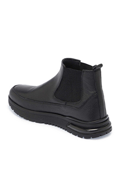 Tergan Siyah Hakiki Deri Erkek Casual Bot - E24K1BT57029-A41