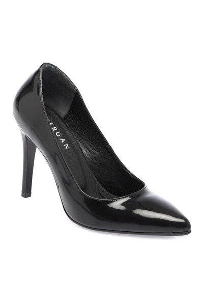Tergan Siyah Vegan Kadın Stiletto - K24I1AY67394-Q4V