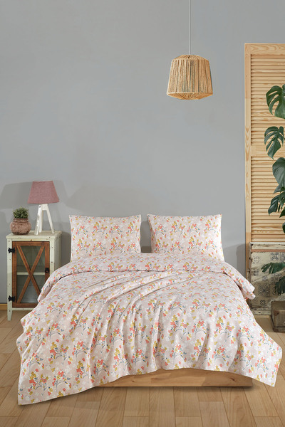 Elart Floret Pike Double (200X220 cm) Ecru