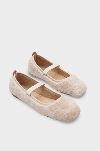 Capone Outfitters Ollie Women's Plush Laced Ballerinas