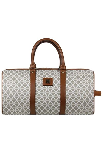 Minbag Αθλητική τσάντα Marine σε κρεμ χρώμα