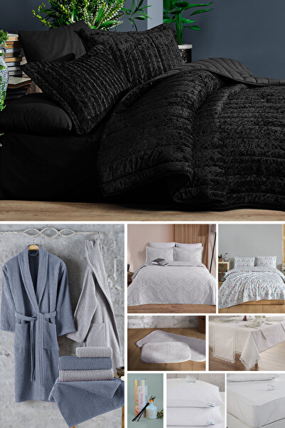 Elart 48 Piece Velvet Comfort Royal Anthracite - Dowry Pack