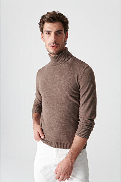 Avva Pulover pentru bărbați Mink basic E005002