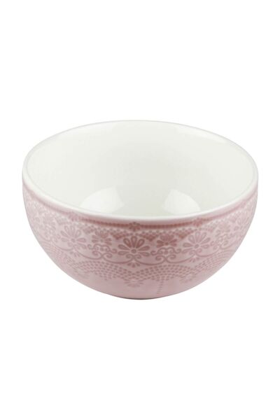 KANCAEV DANTEL KOLEKSİYON ÇORBA KASESİ, 14CM. PEMBE