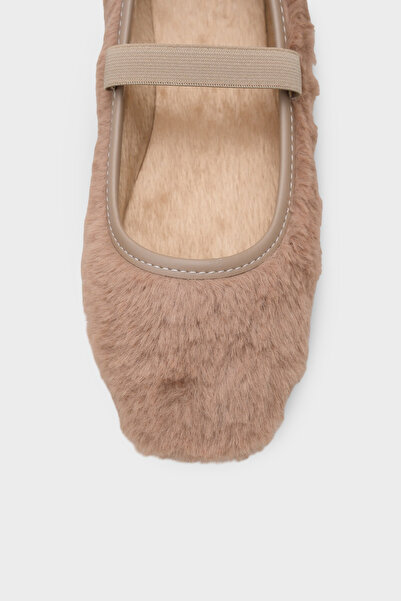 Capone Outfitters Ollie Women's Plush Laced Ballerinas