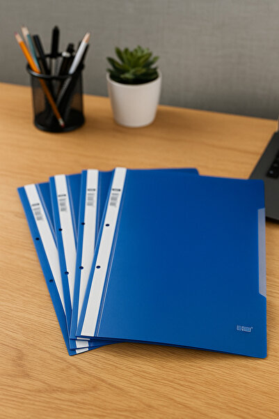 nistabolje 20 Pieces A4 Blue Ring Binder High Quality Office-School Economical