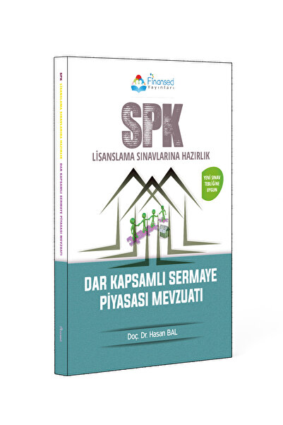 Finansed Yayınları Spk Dar Kapsamlı Sermaye Piyasası Mevzuatı Konu Anlatımlı