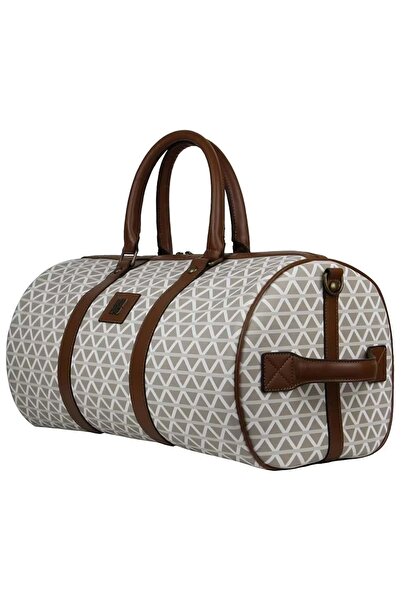 Minbag Αθλητική τσάντα Marine σε κρεμ χρώμα