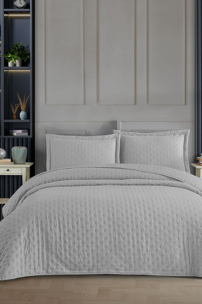 Elart Покривало Helena для двоспального ліжка, 3 частини (240x260 см) Камінь