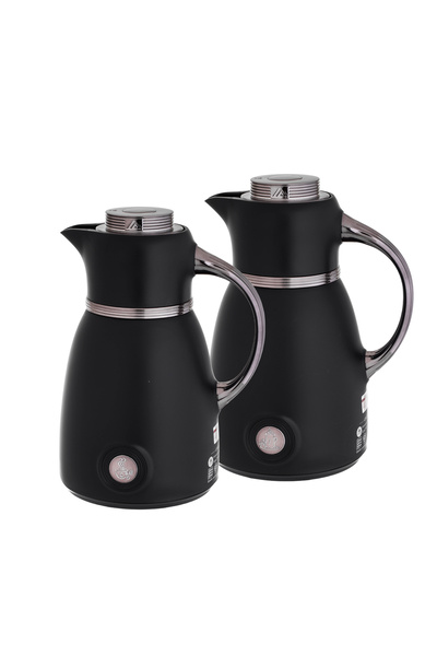 casa rosa 2-piece tea and coffee thermos set 1 liter