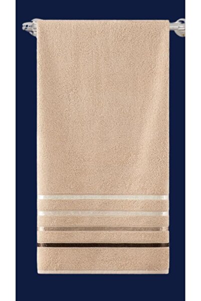 Karna Home Bath Towel Set 4 Pieces Ballet Milk Coffee