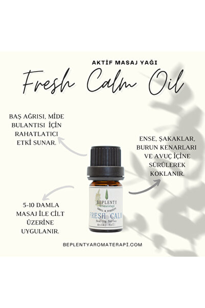 Fresh Calm Rahatlatıcı Masaj Yağı (baş/)