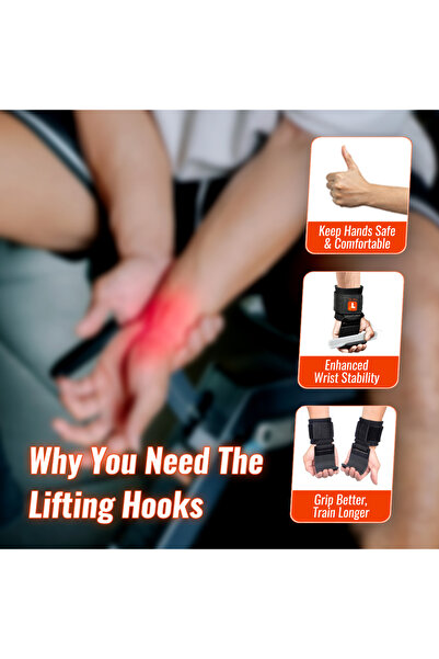 TAKTEL Lifting Wrist Straps