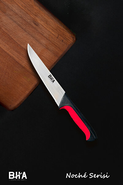 B-H-A BIÇAKÇI HACI AHMET BHA Sürmene Noché Doğrama Bıçağı No. 3 Et ve Kasap Bıçağı - 19 cm Kaydırmaz Sap