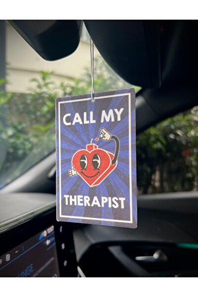 Duftpalm CALL MY THERAPIST TASARIMLI OTO KOKUSU DEKORATİF ARAÇ KOKUSU VE AKSE...