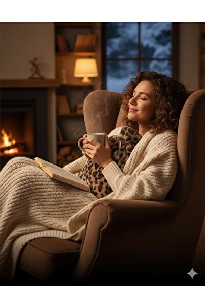 English Home Maude Sıcak Su Torbası 2L Kahverengi-Siyah