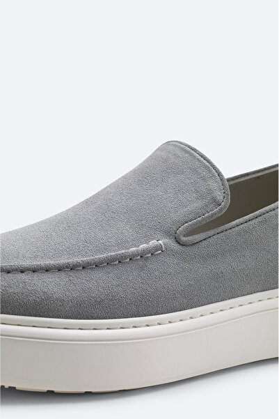 Avva Чоловічі сірі 100% замшеві легкі мокасини A51Y8006