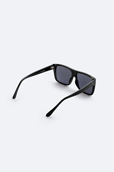 Avva Men's Black Square Frame Sunglasses A51Y8804