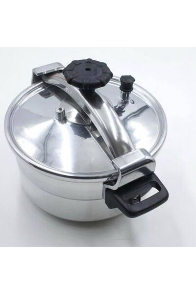 Kitchen King Kitchen King pressure cooker made of shiny aluminum, 5-liter cooking pot