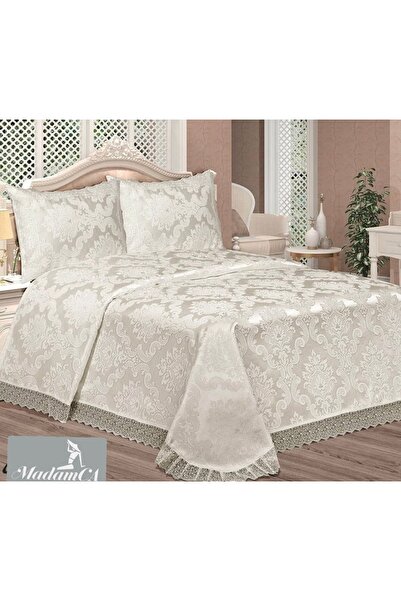 Madamca Emanuela Ecru (Cream) French Bedspread