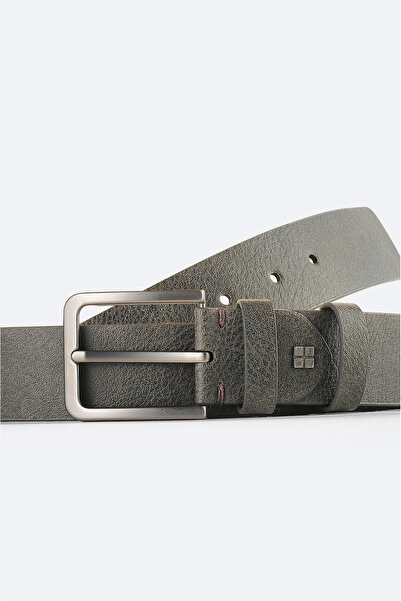 Avva Men's Anthracite Classic Buckle Belt A51Y9304