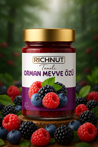 RİCHNUT Orman Meyveleri Özü (Katkı, Koruyucu, Renklendirici İÇERMEZ)