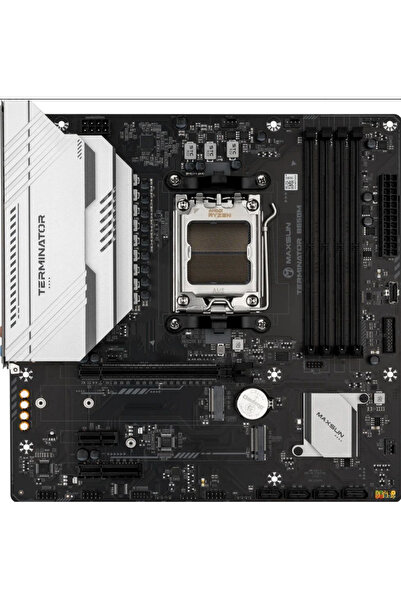 MAXSUN mxn-85 Terminator B650M AM5 DDR5 6000 Mhz M.2 HDMI mAtx AMD Anakart