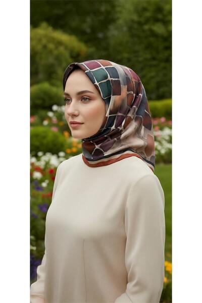 Nine BAŞTACI SOFT 074 KİREMİT EŞARP