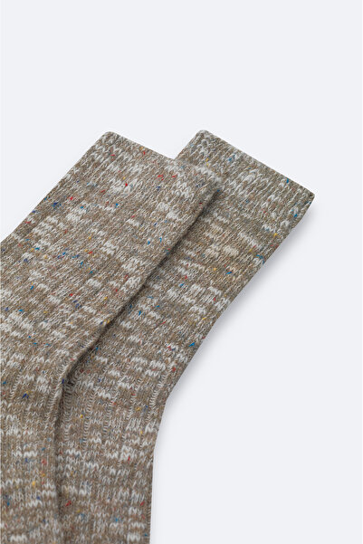 Avva Men's Mink Cotton Nopeli Socks A42Y8501