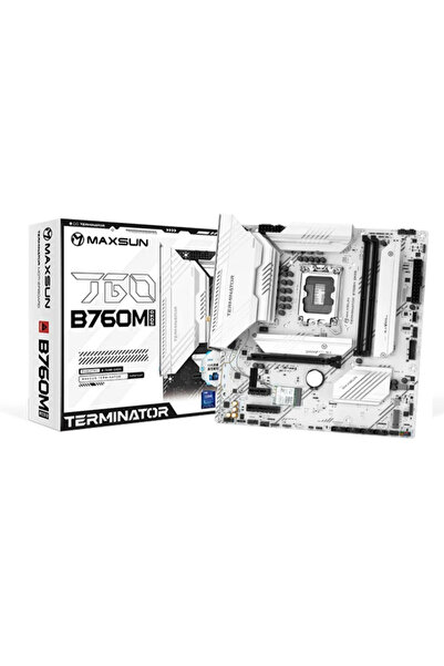 MAXSUN mxn-21 Terminator B760M GKD5 ICE LGA1700 DDR5 7600 Mhz M.2 HDMI mAtx I...